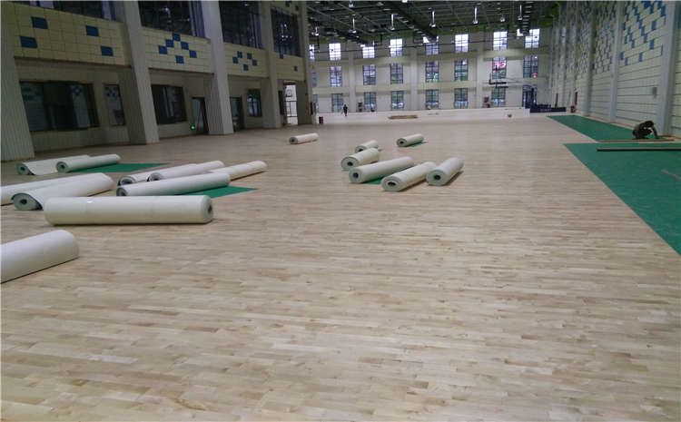俄勒岡松籃球運(yùn)動地板結(jié)構(gòu)