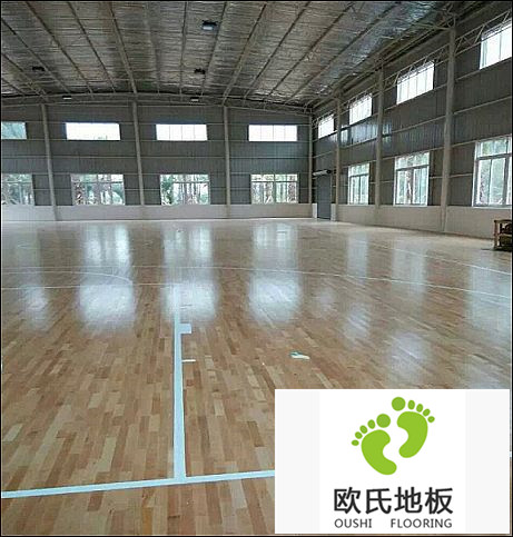 防火阻燃實(shí)木運(yùn)動(dòng)木地板制作工藝