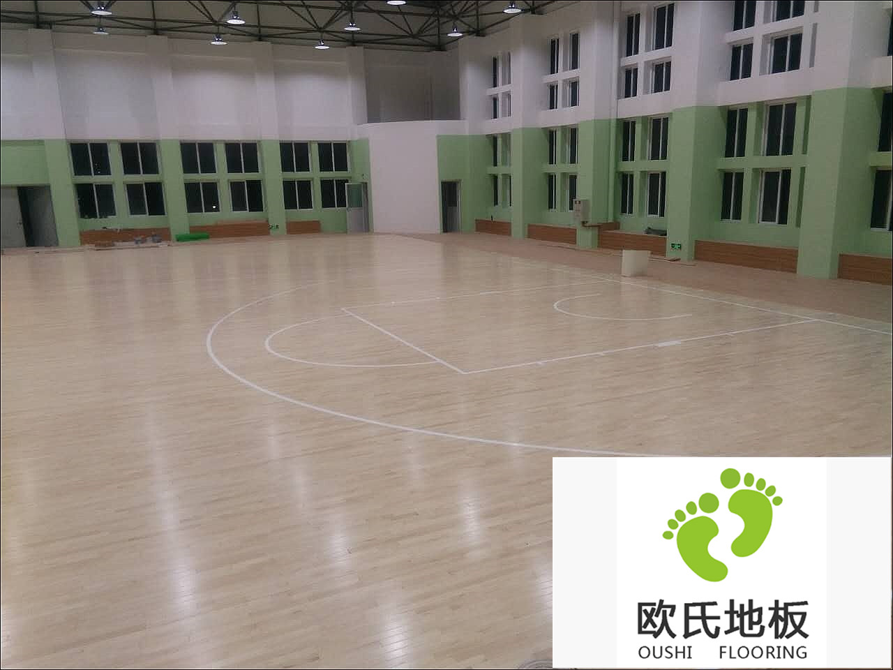 汕頭特殊教育學(xué)?；@球館木地板案例